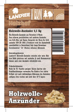 Laden Sie das Bild in den Galerie-Viewer, Anzündwolle aus Naturholz & Wachs - für lange Brenndauer